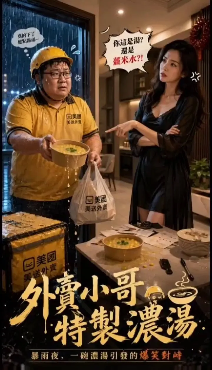 末日废墟场景中两名女生的短剧海报