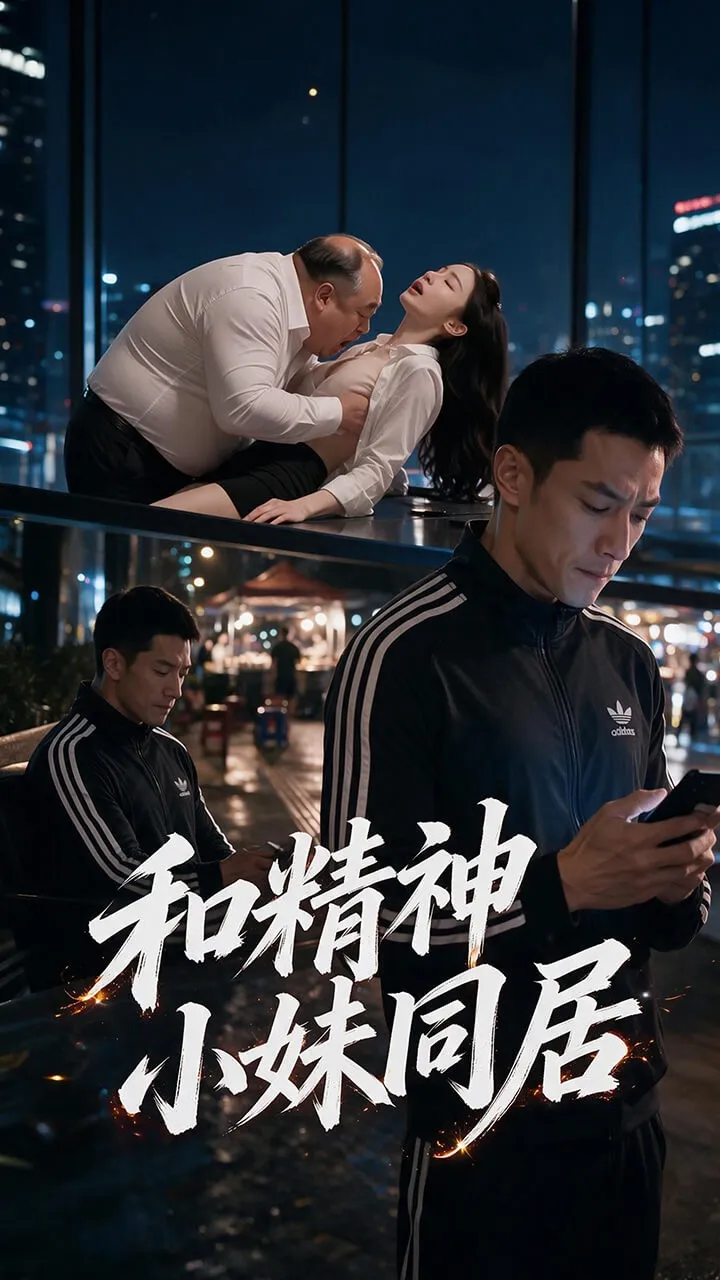 古宅大门前家族群像的短剧海报